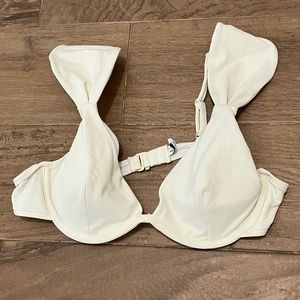 We Wore What feminine bikini top